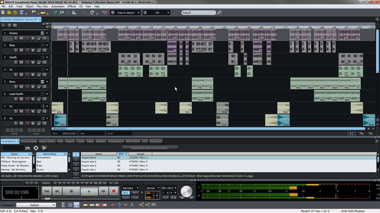 magix samplitude music studio para mac